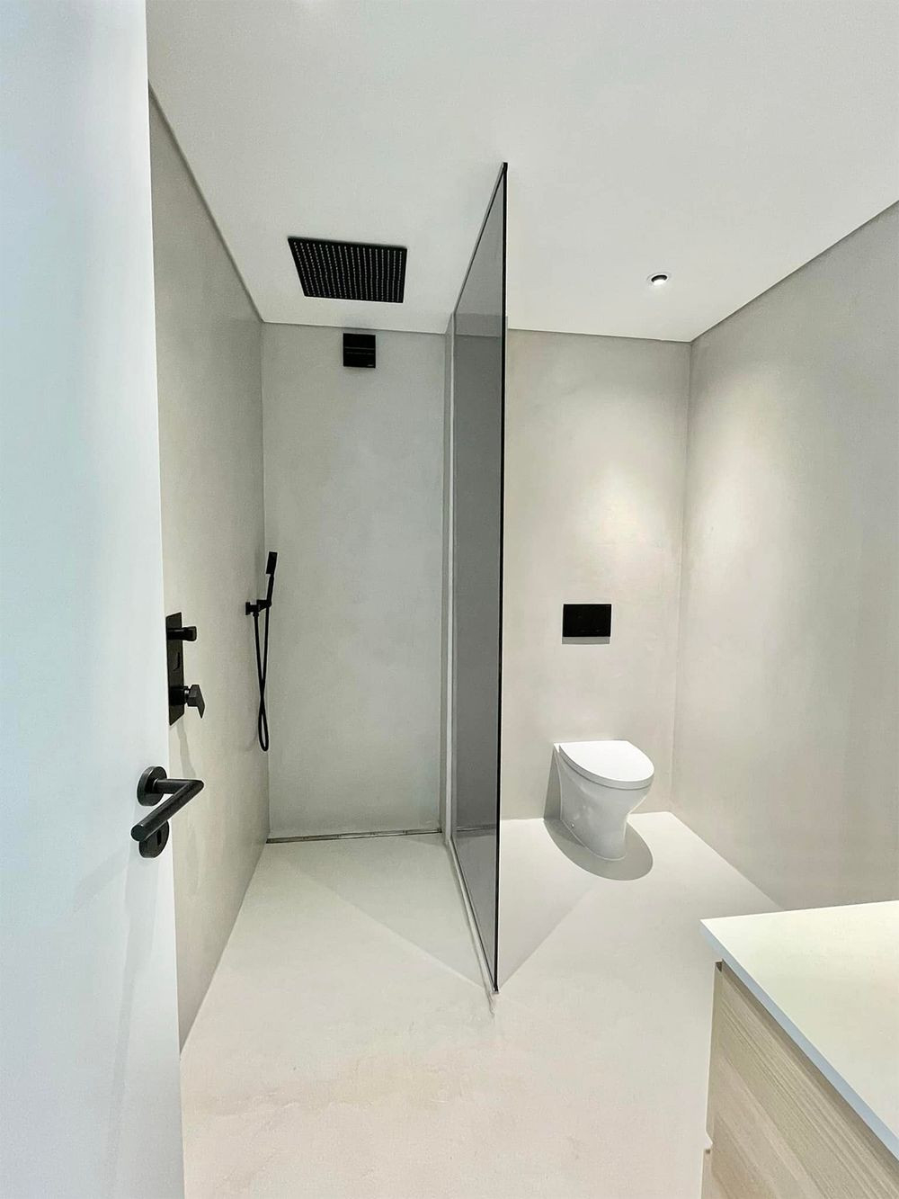 30M² Mikrozement Wandbeschichtung Live Komplett Kit - M Direkt With Regard To Mikrozement Badezimmer