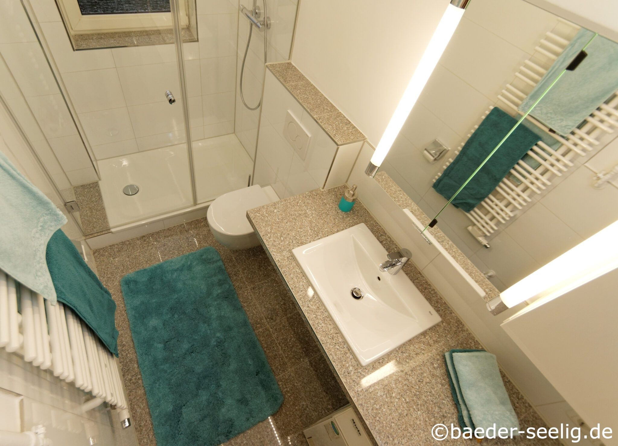 4 Qm Kleines Badezimmer Mit Waschmaschine - Bäder Seelig In Badezimmer 4 Qm