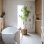 75 Badezimmer Mit Fliesen In Holzoptik Ideen & Bilder – August With Regard To Badezimmer Holzoptik