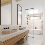 75 Badezimmer Mit Holzdecke Ideen & Bilder – August 2025 | Houzz De Within Holzdecke Badezimmer