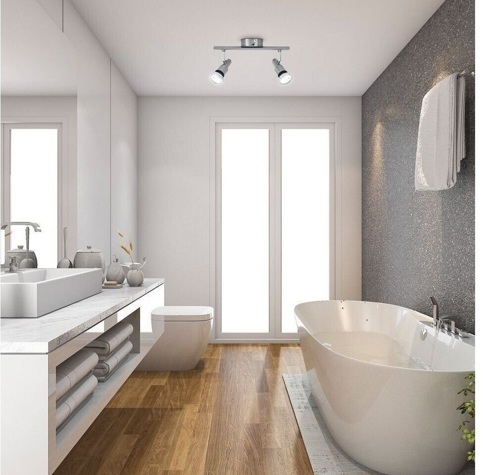 B.k.licht Led Badlampe Ip44 Deckenstrahler Badezimmer Gu10 2Er inside Badezimmer Leuchte
