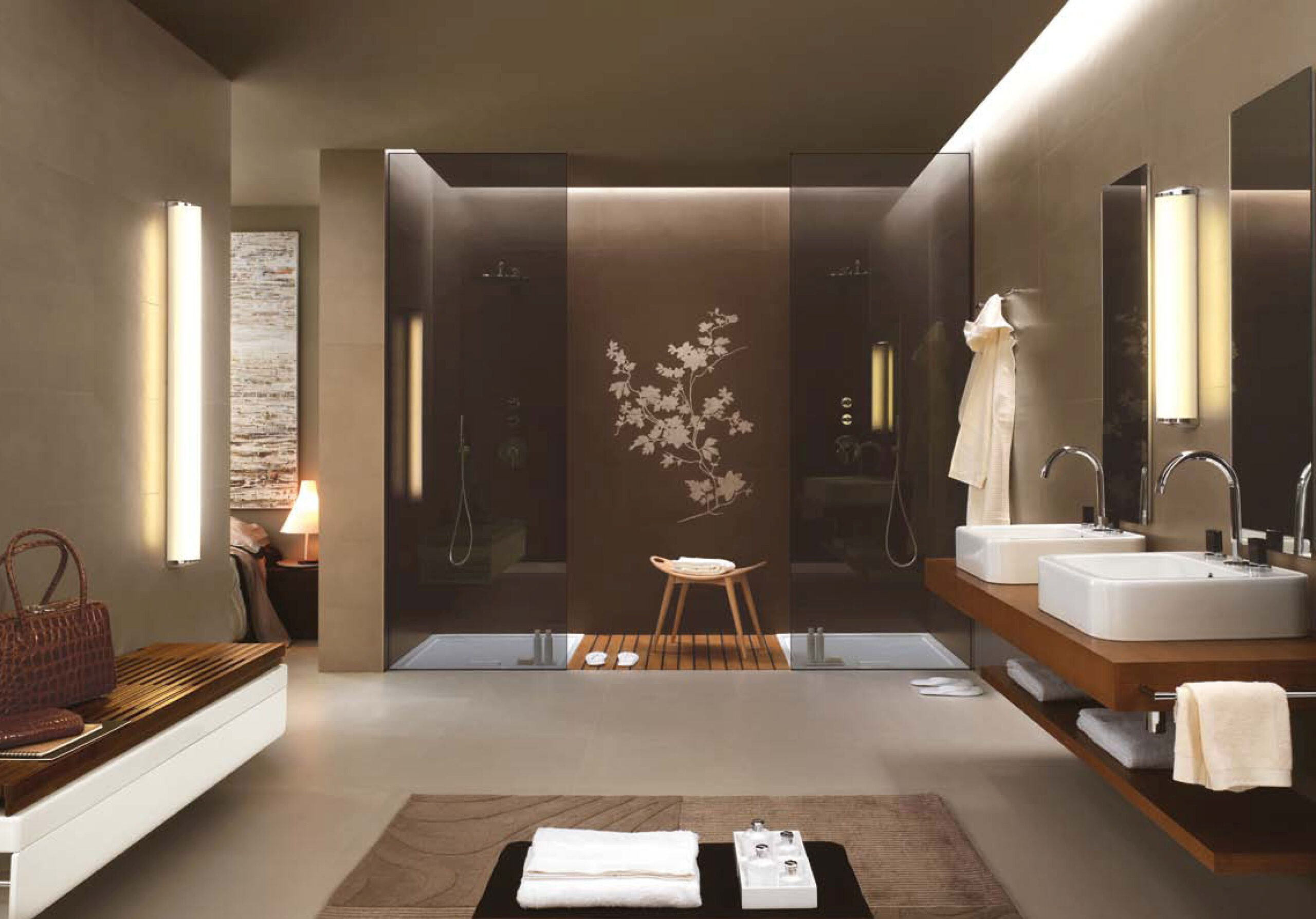 Bädergalerie - Modern intended for Badezimmer Braun