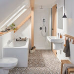 Badezimmer Mit Dachschräge – Planung Und Gestaltung – [Schöner Wohnen] With Regard To Kleine Badezimmer Mit Dachschräge