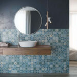 Badezimmer Mosaik – Fliesen Und Bodenbeläge – Anjasora For Badezimmer Mosaik Modern