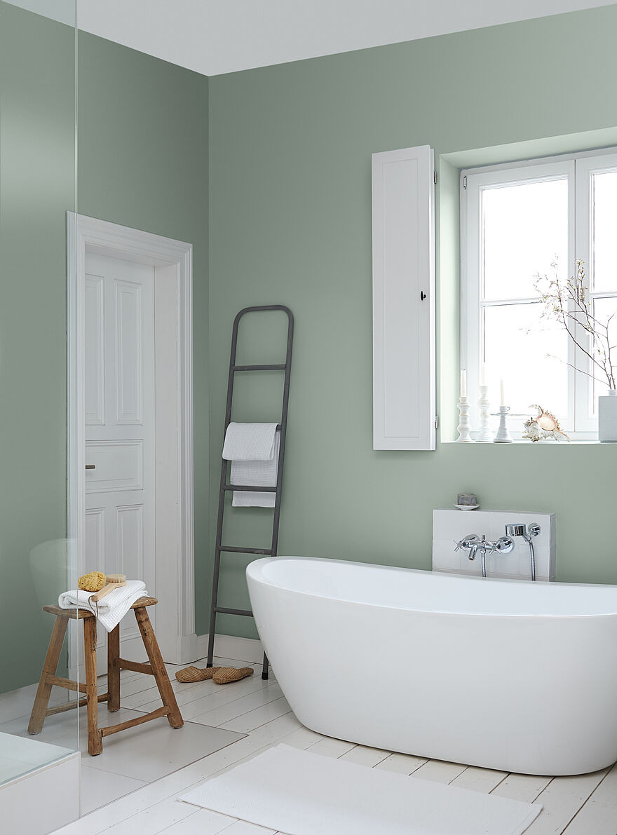 Badezimmer-Wandfarben Für Eine Wohlfühloase – Alpina Farben for Farbe Für Badezimmer