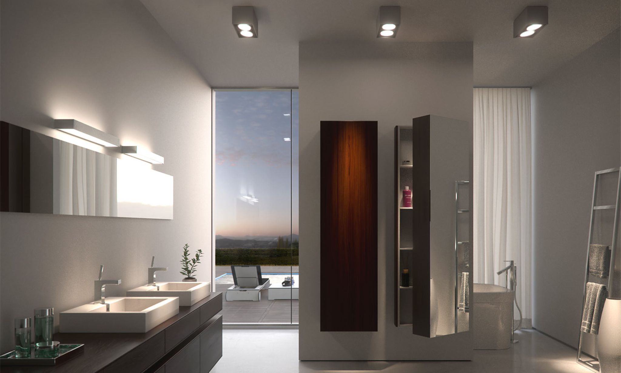 Badezimmerbeleuchtung: Ideen Für Schönes Licht - [Schöner Wohnen] with regard to Badezimmer Beleuchtung Modern