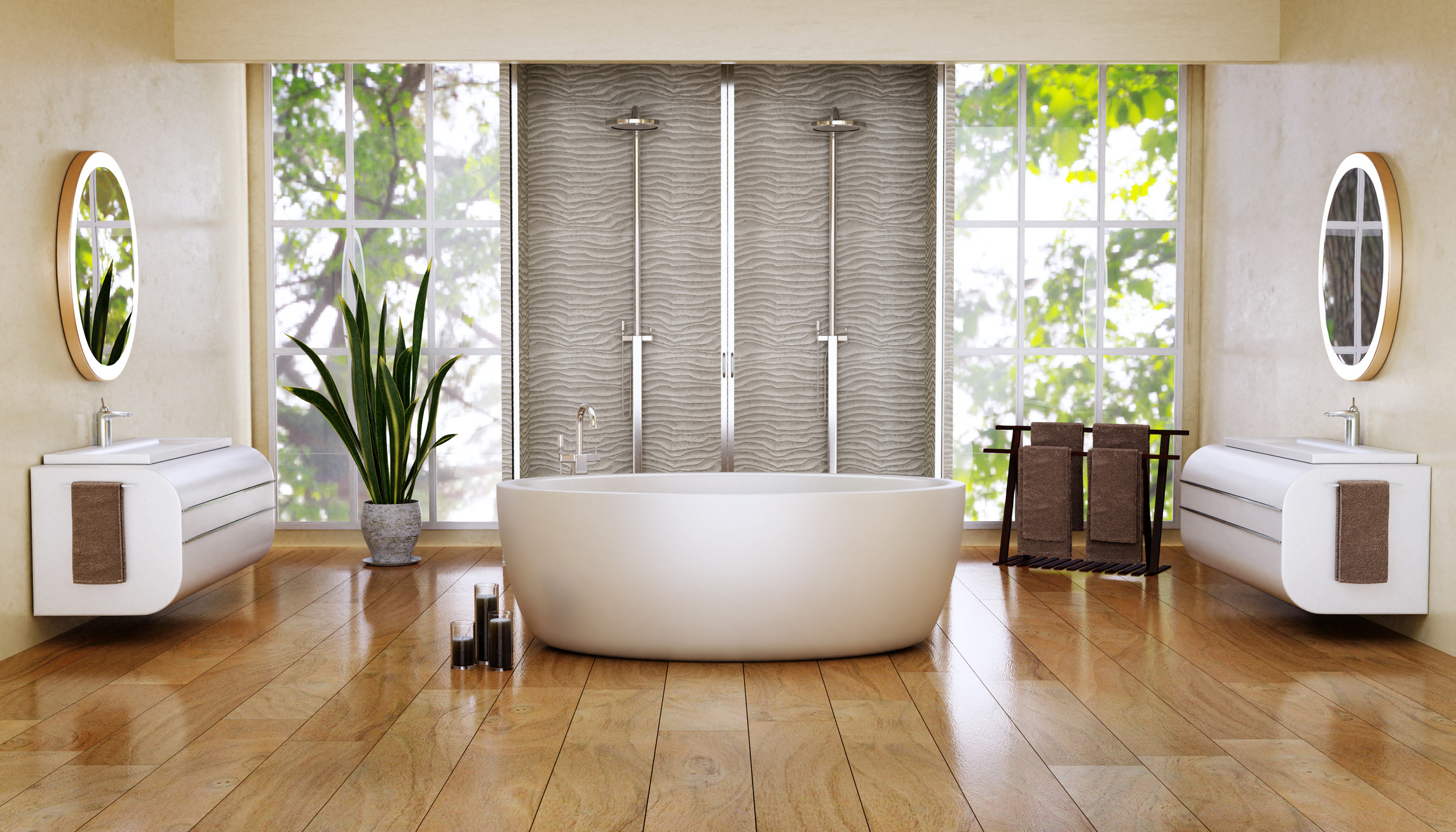 Badezimmerboden: Alternativen Zum Fliesenboden | Obi Intended For Badezimmer Bodenbelag