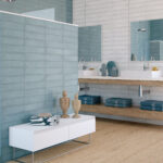 Catalea Gres Lund Metrofliesen Blau Matt 7,5X30 Cm With Regard To Badezimmer Blaue Fliesen