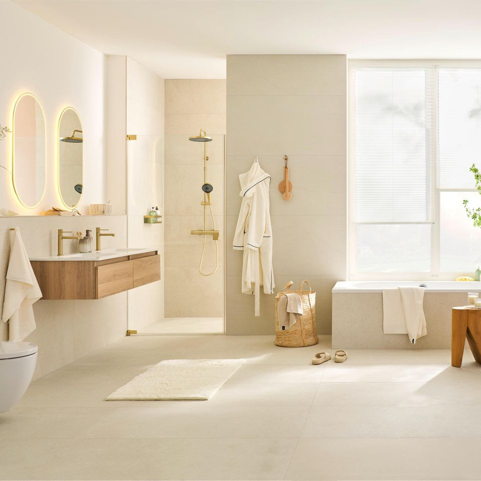 Das Bad Mit Holz Dekorieren Und Einrichten - [Schöner Wohnen] pertaining to Badezimmer Deko