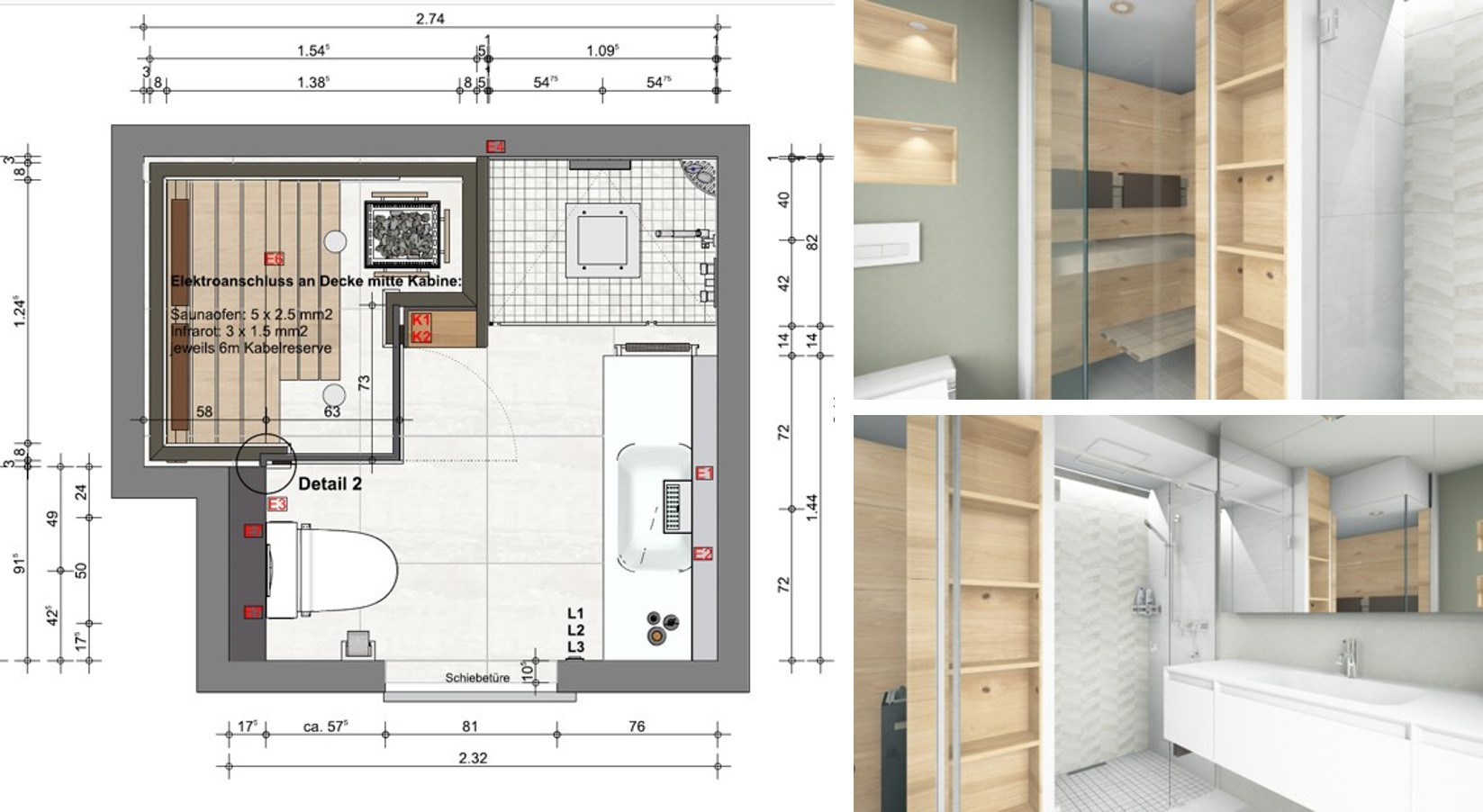 Eine Sauna Passt Immer - Aqwa regarding Badezimmer Mit Sauna Grundriss