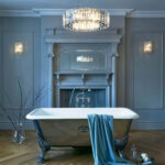 Elstead Crystal Skye Led Kronleuchter G9 8 Fach 14Cm Ip44 Kl Throughout Kronleuchter Badezimmer