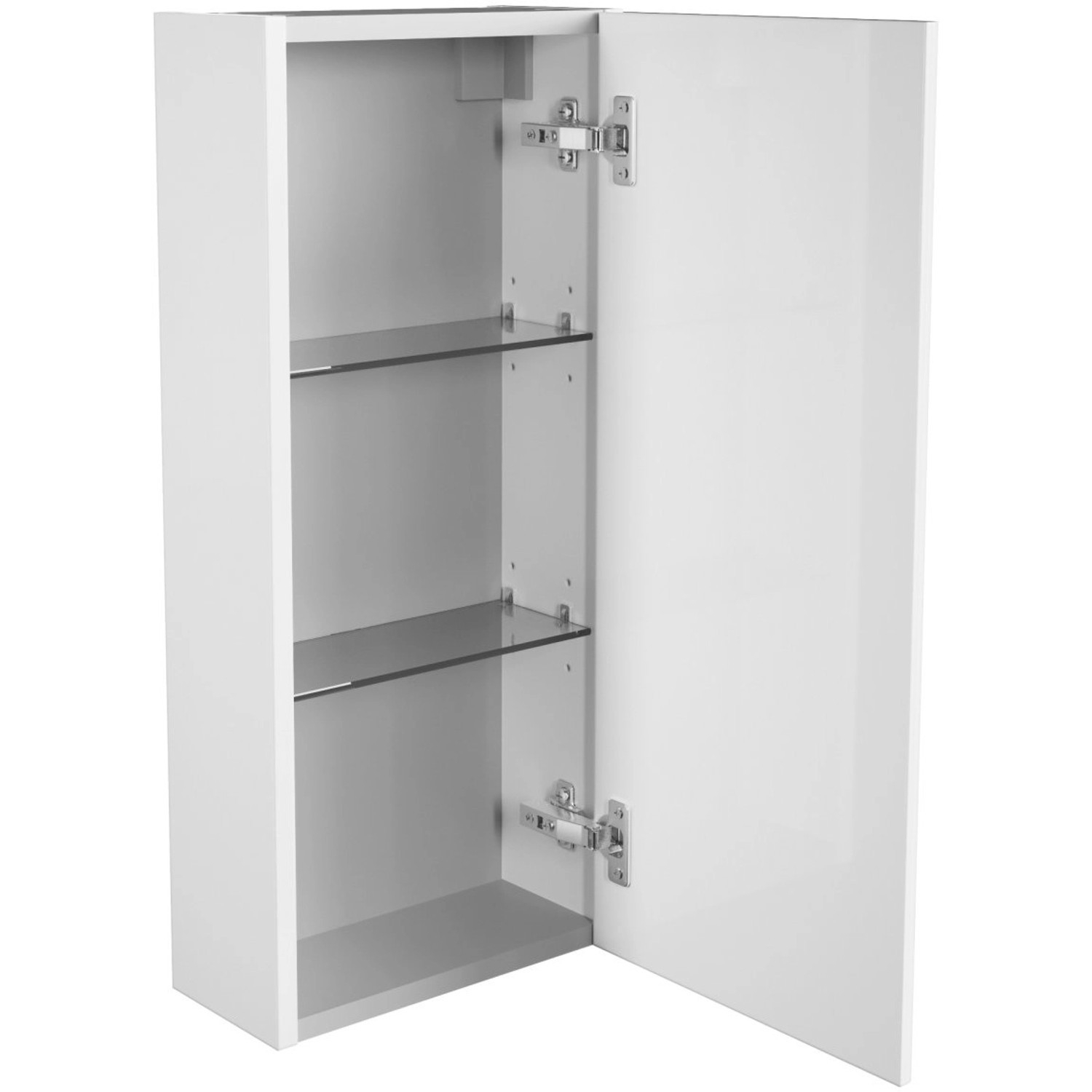 Fackelmann Bad-Hängeschrank Milano Weiß 30 Cm pertaining to Badezimmer Hängeschrank Weiß