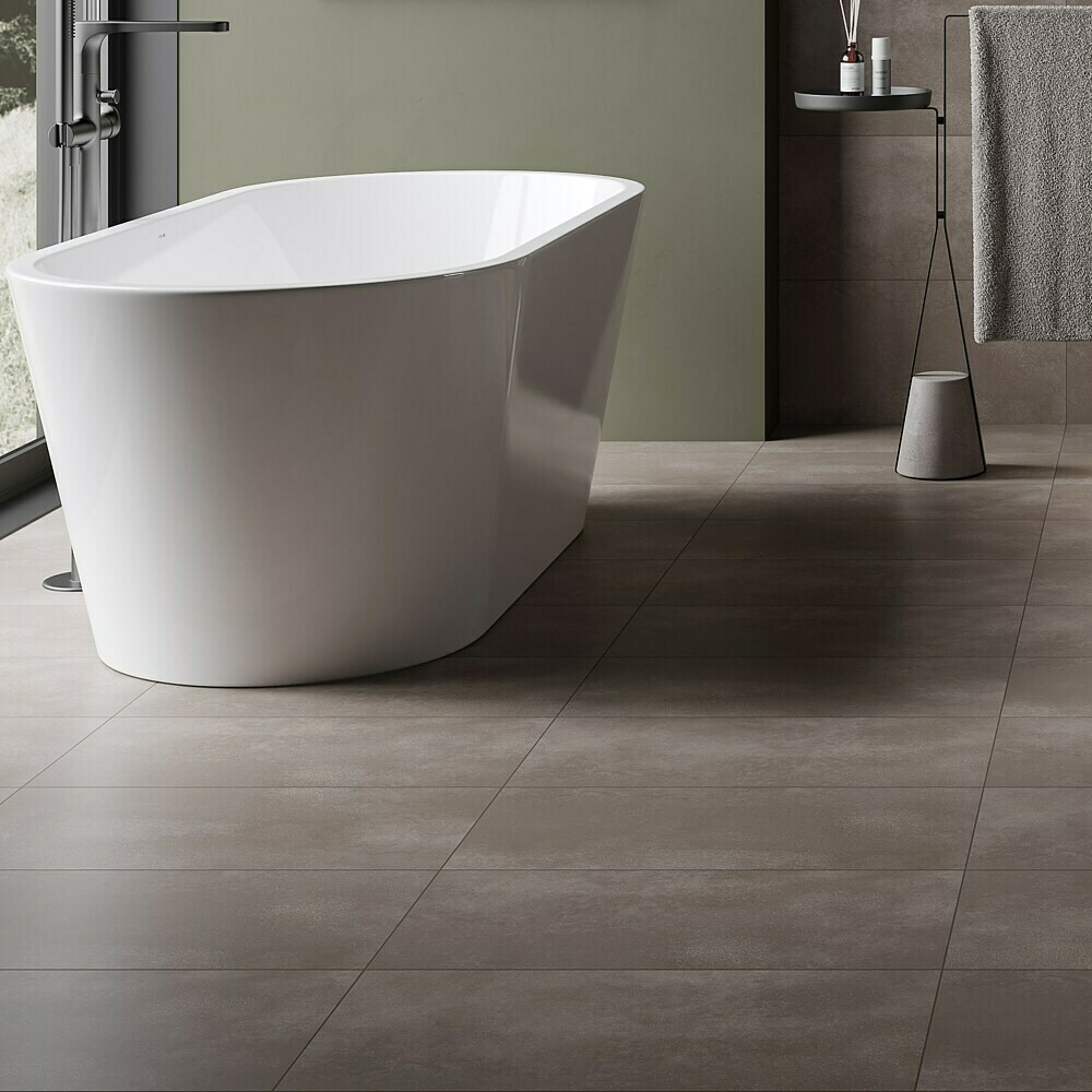 Feinsteinzeugfliese My Style intended for Badezimmer Fliesen Bauhaus