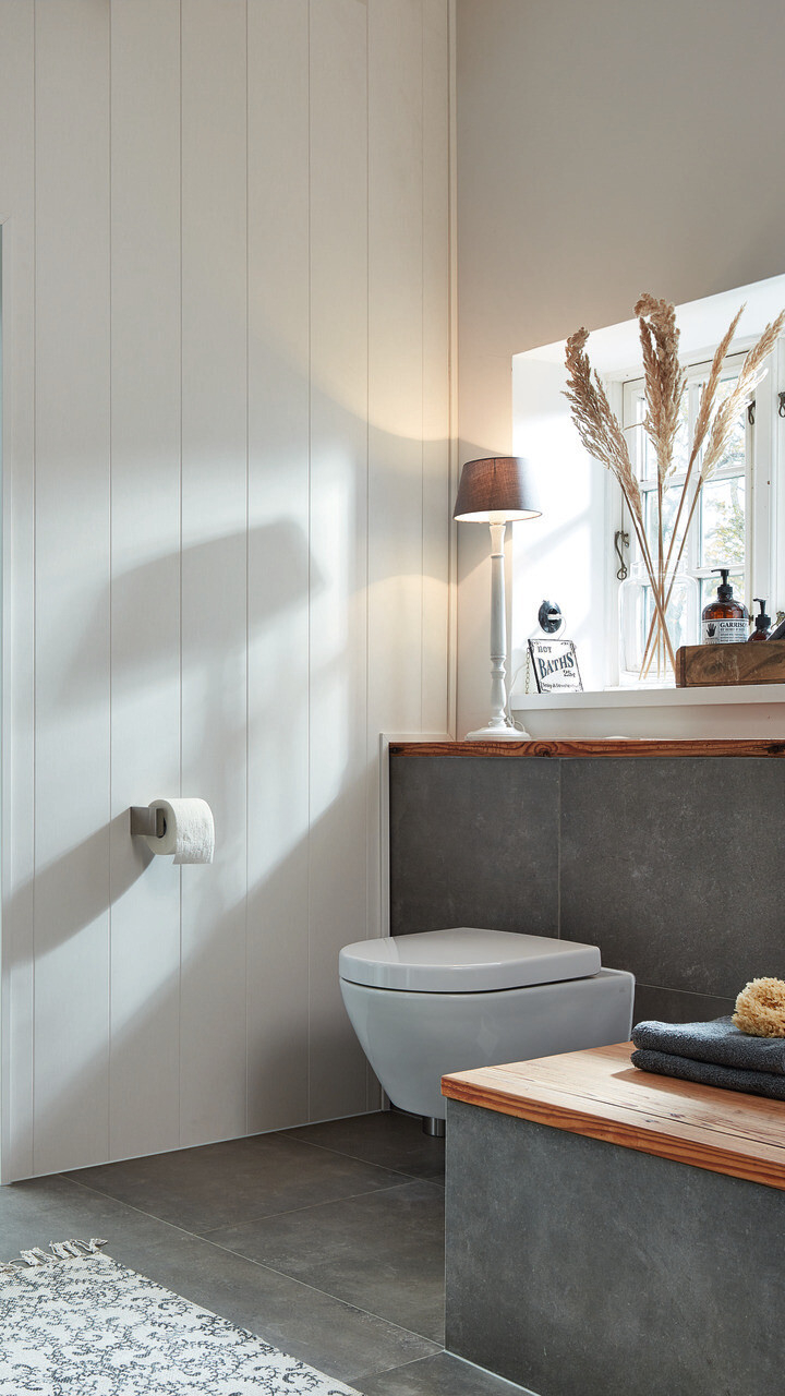 Feuchtraumpaneele Sind Die Ideale Alternative Zu Fliesen Im Badezimmer for Deckenpaneele Badezimmer