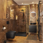 Glamour Bad | Richtiggut.de with regard to Badezimmer Braun