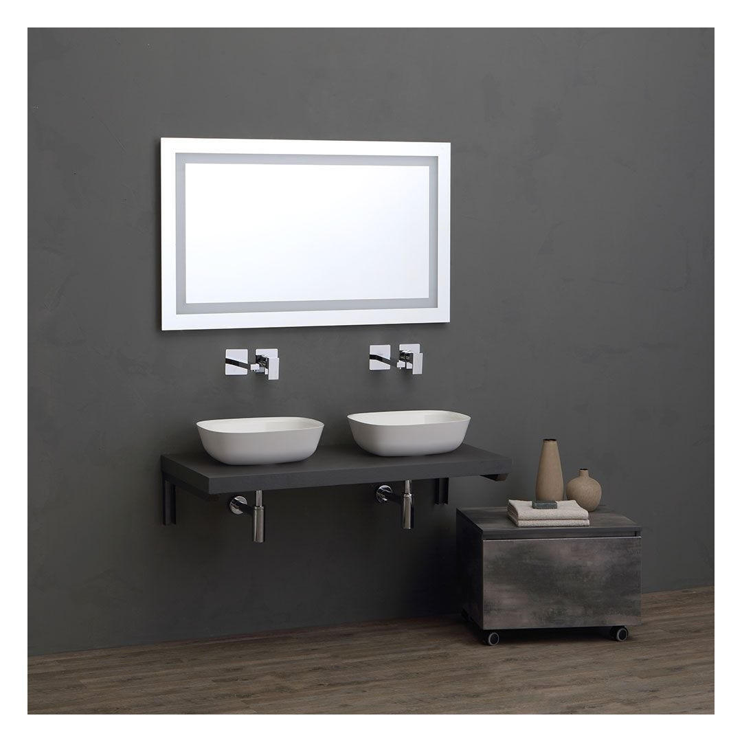 Hängemöbel Für Das Badezimme 120 Cm + Rollcontainer 60 Cm for Badezimmer Rollcontainer