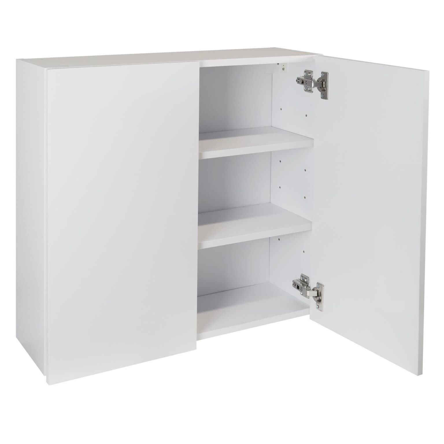 Hängeschrank &quot;Anna&quot; In Weiß Für Badezimmer 60X20X60Cm Flügeltüren pertaining to Badezimmer Hängeschrank Weiß
