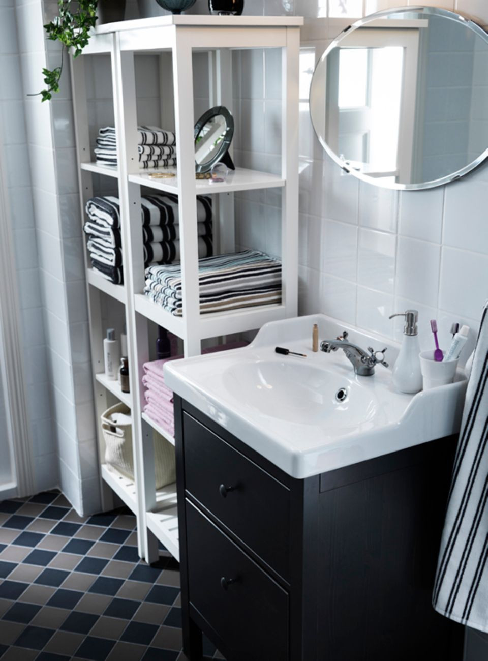 Hemnes&quot; Von Ikea Jetzt Auch Fürs Bad - [Schöner Wohnen] inside Badezimmer Deko Ikea