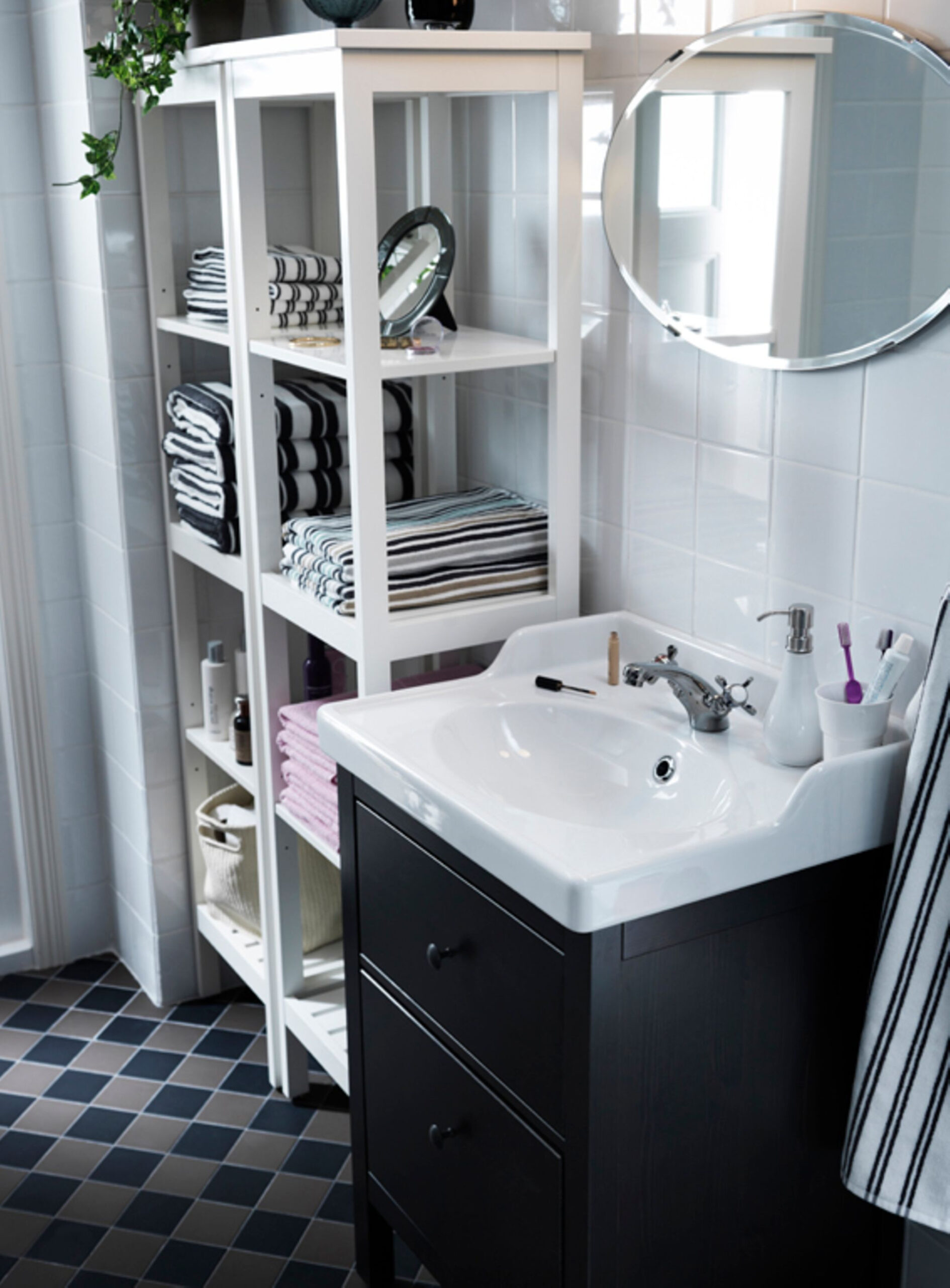 Hemnes&quot; Von Ikea Jetzt Auch Fürs Bad - [Schöner Wohnen] regarding Ikea Regal Badezimmer