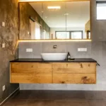 Holz Im Bad: Alles Über Pflege Und Einrichtungsmöglichkeiten Pertaining To Holzmöbel Badezimmer