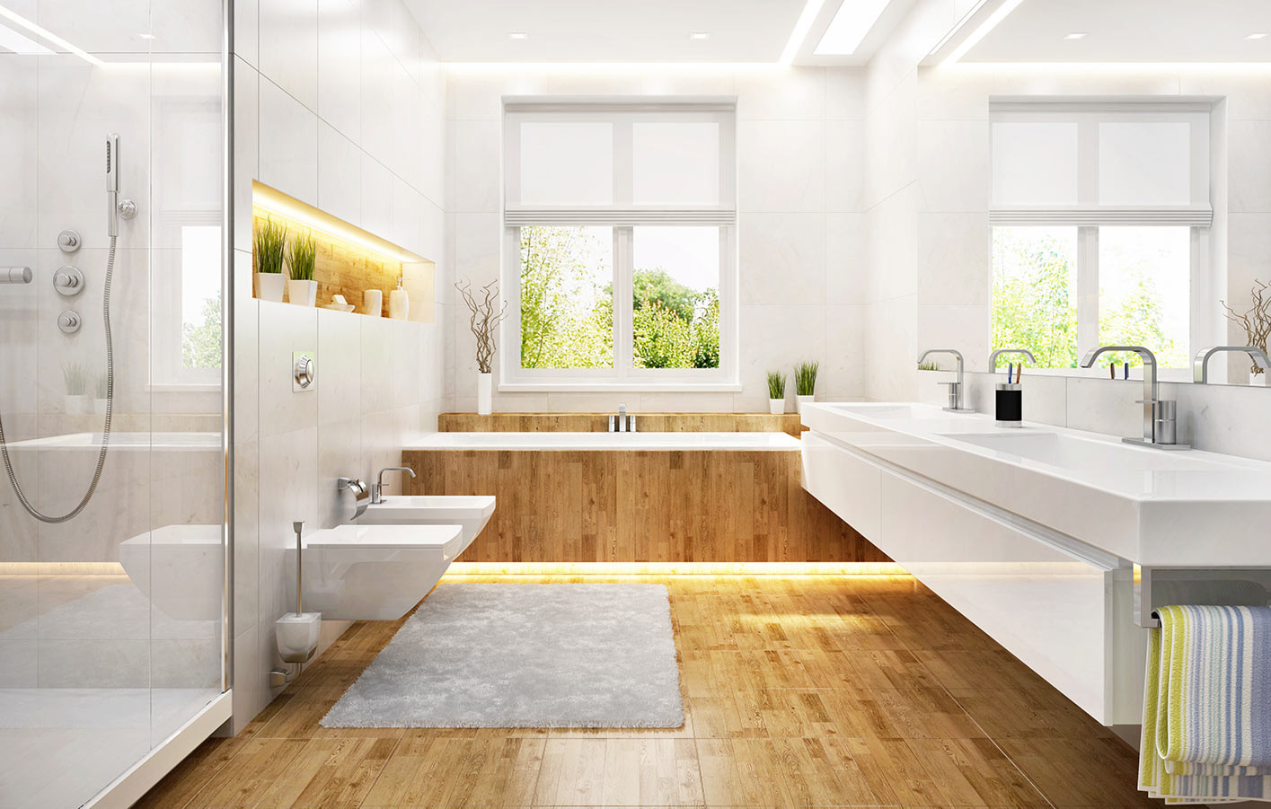 Holzhandlung Himmel &amp; Weiss: Qualität, Kompetenz, Service in Parkett Badezimmer