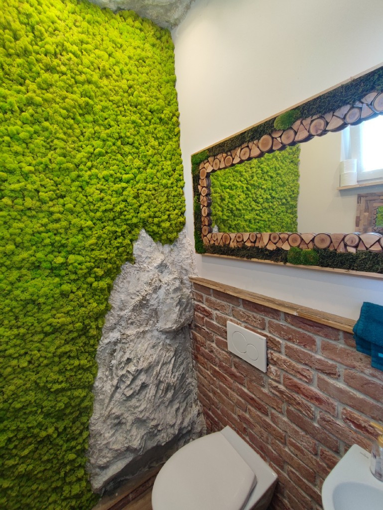 Individuelle Mooswände – Vertikale Wandbegrünung Aus Moos regarding Mooswand Badezimmer