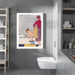 Kaufe Ich Möchte Tauchen, Lustiges Badezimmer Poster, Wandkunst Pertaining To Badezimmer Poster