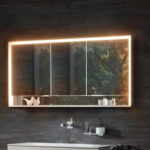 Keuco Aufputz Led Spiegelschrank Royal Lumos 140 Cm 3 Türen Kaufen Pertaining To Badezimmer Spiegelschrank Led