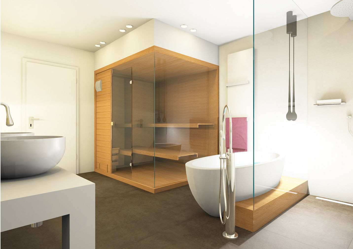 Klassisches Badezimmer Mit Sauna | Homify For Badezimmer Mit Sauna Grundriss