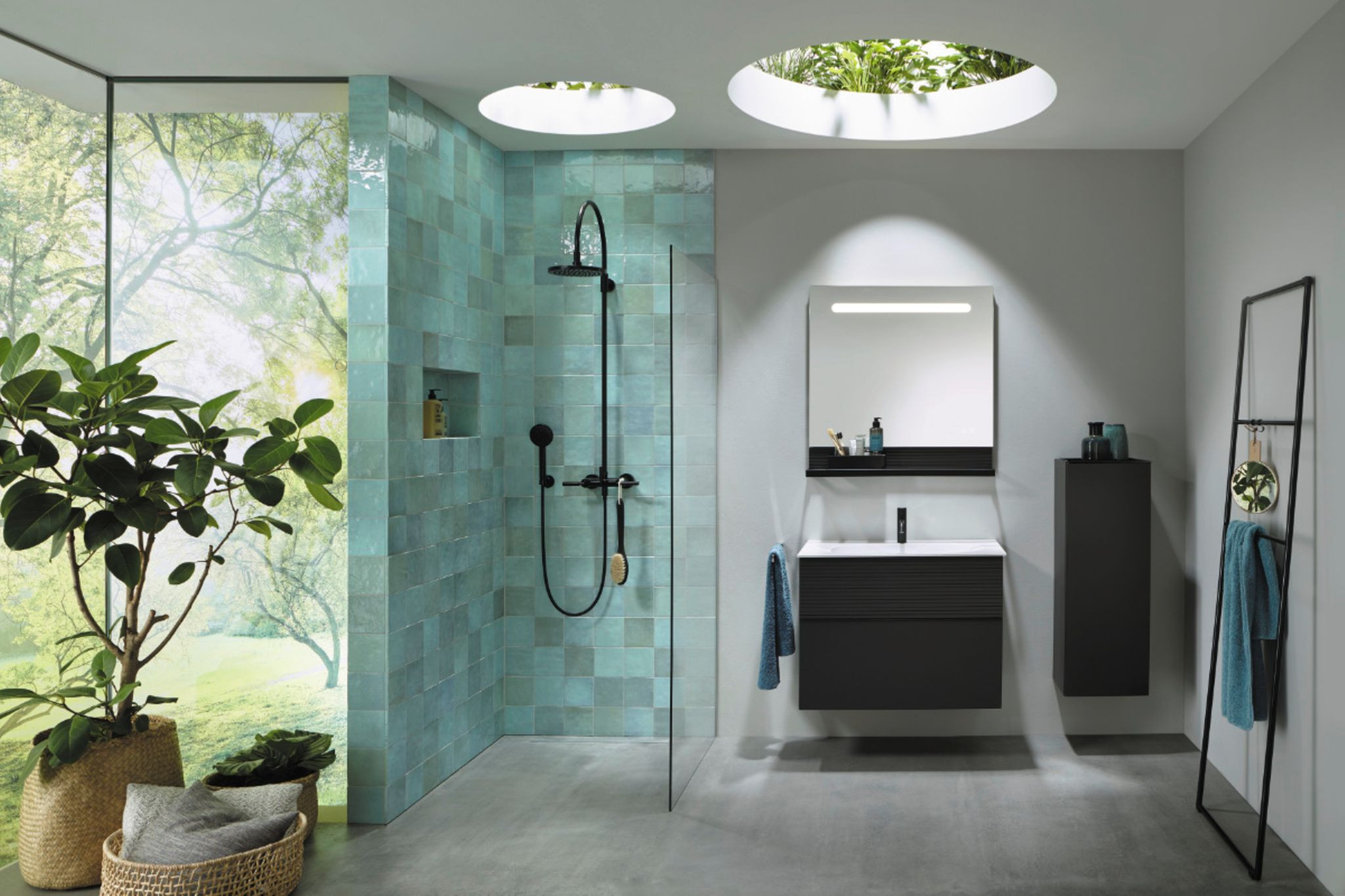 Moderne Badezimmer Mit Dusche – Stilvolle Ideen & Bilder intended for Badezimmer Ohne Badewanne