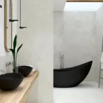 Moderne Wandgestaltung Im Bad: 6 Fliesen Trends | Gira In Badezimmer Wandgestaltung