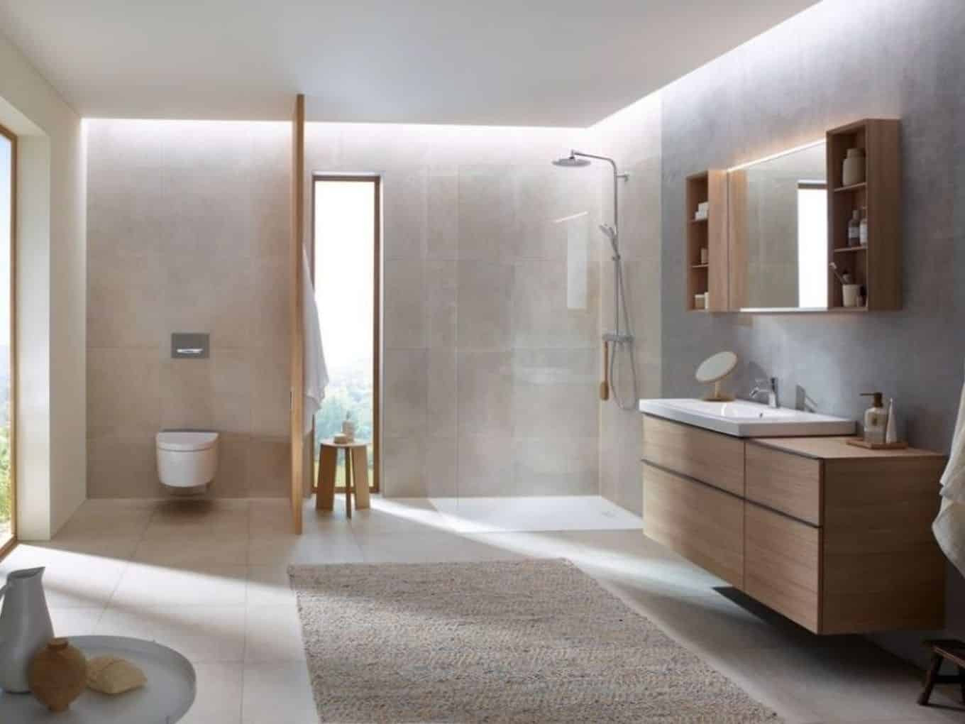 Neue Dusche – Modern &amp; Großzügig - Bathspiration within Moderne Badezimmer Mit Dusche