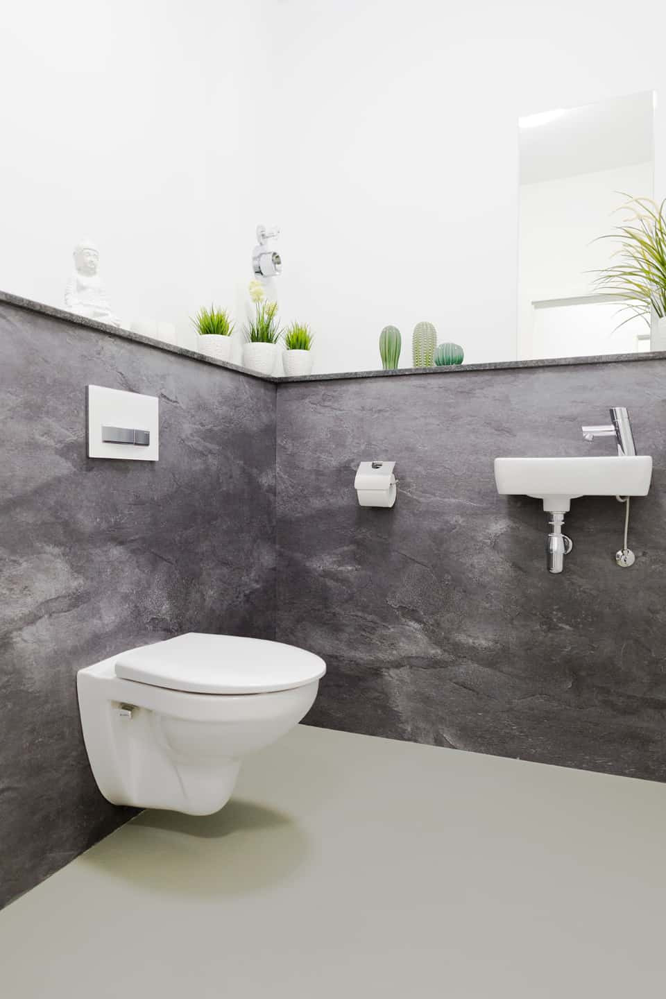 Neue Wege Im Bad Mit Platten Statt Fliesen - Facility Management for Badezimmer Platten Statt Fliesen