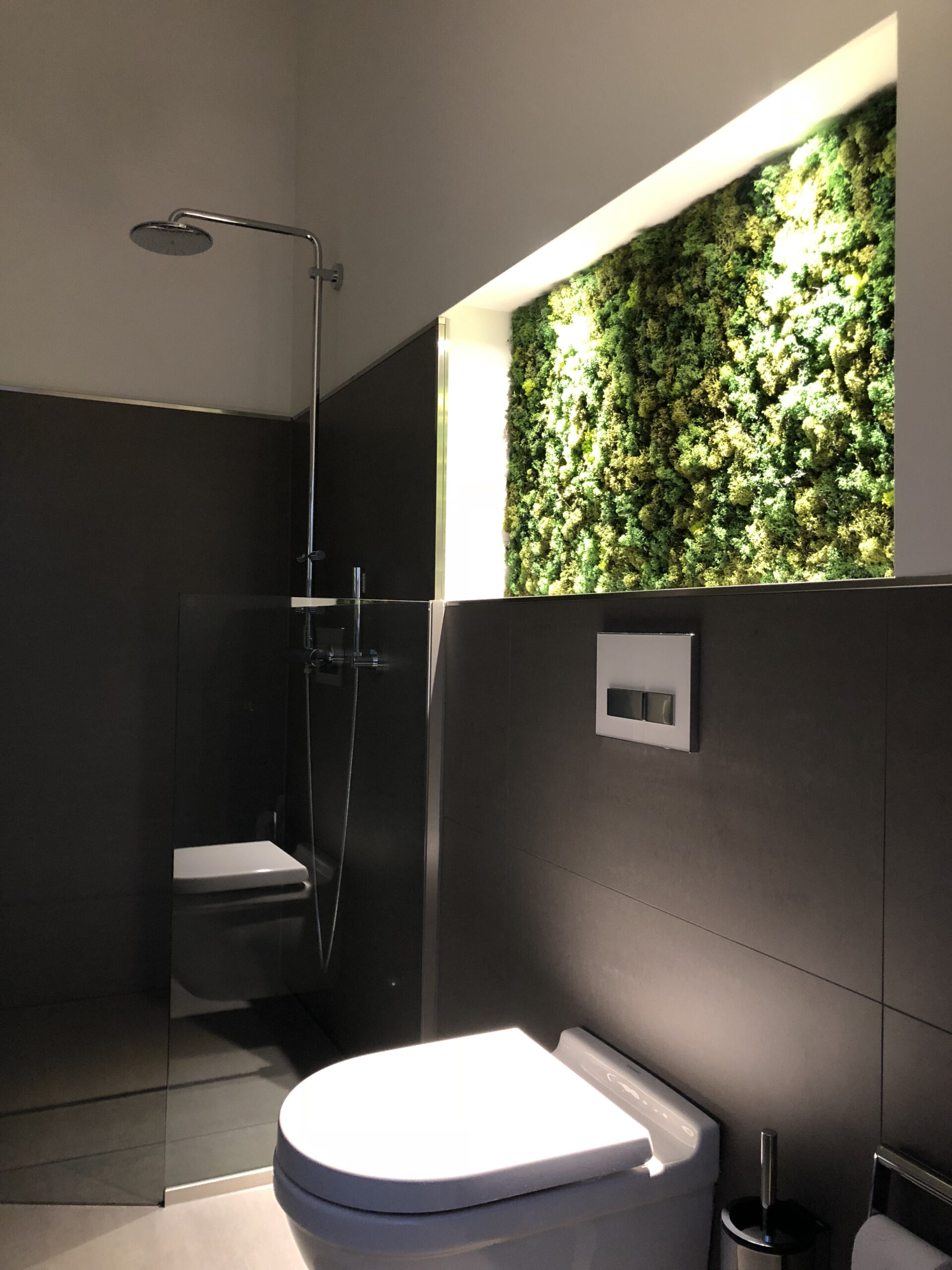 Nische Mit Mosswand pertaining to Mooswand Badezimmer