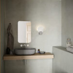 Nordlux – Led Dimmbare Badezimmer Wandleuchte Hester Led/9,5W/230V Ip44 Weiß With Badezimmer Wandleuchte