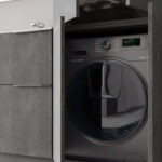 Perfekte Integration Der Waschmaschine – Waschmaschinen Schrank For Badezimmer Waschmaschine Schrank