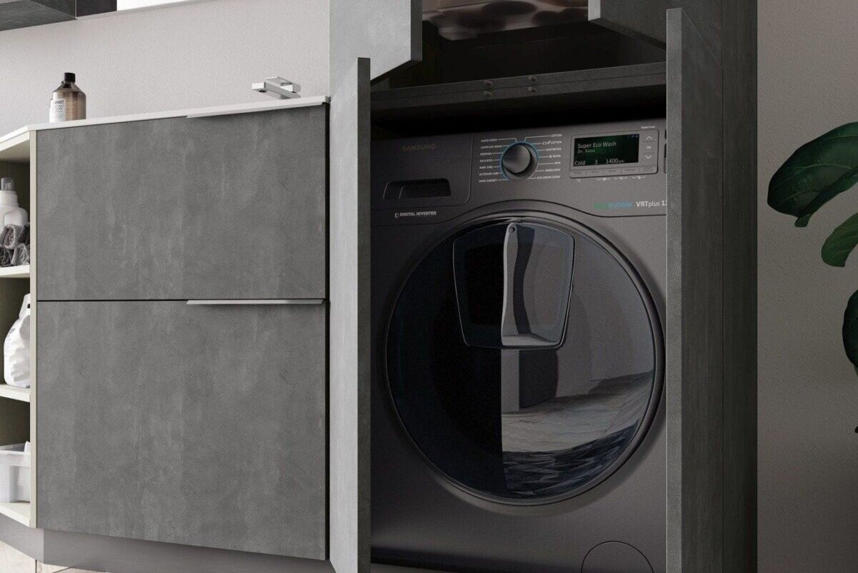 Perfekte Integration Der Waschmaschine - Waschmaschinen-Schrank for Badezimmer Waschmaschine Schrank