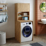 Roomart, Badezimmer Waschmaschinenschrank Atlantic, pertaining to Badezimmer Waschmaschine Schrank