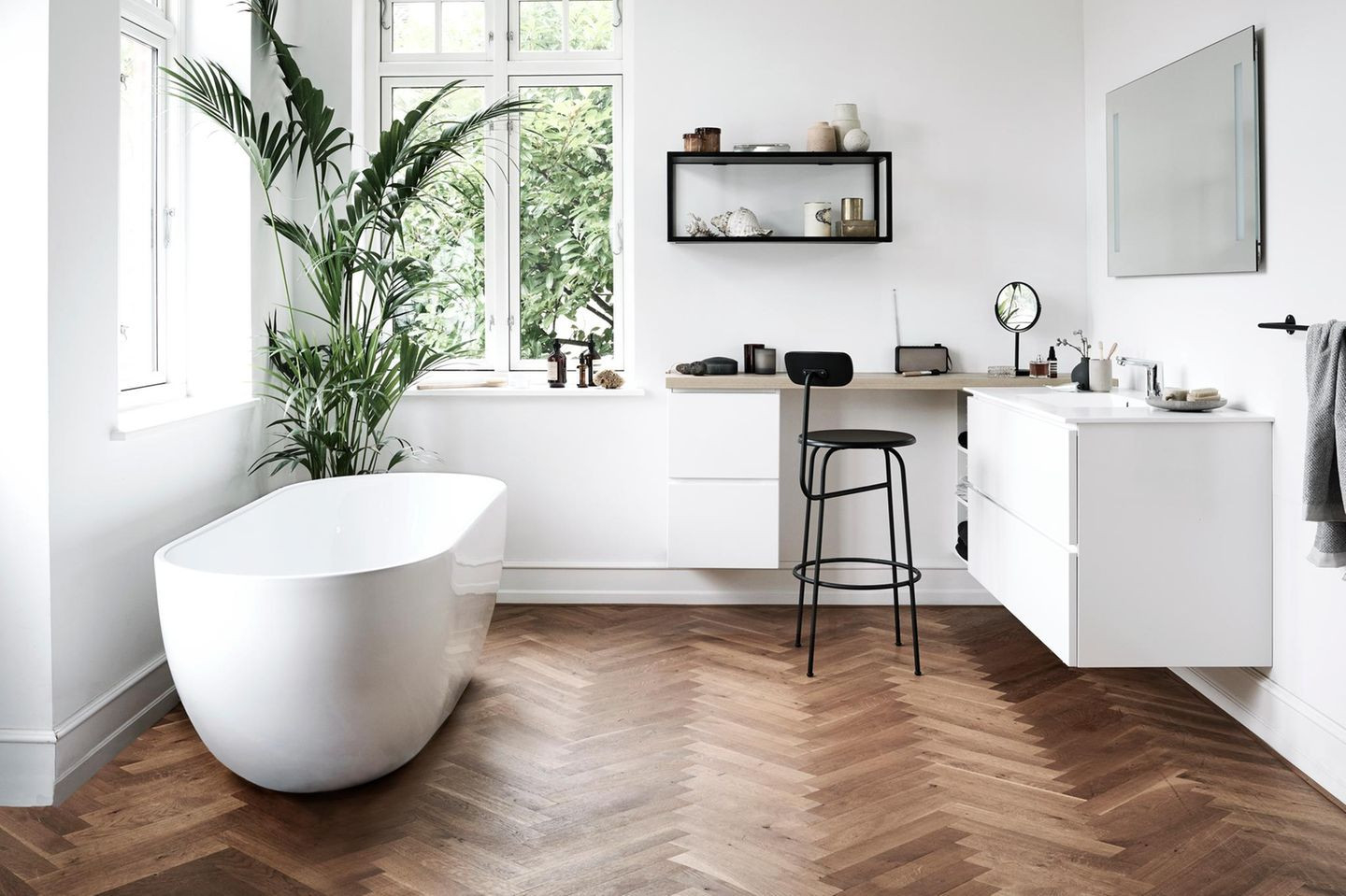 Stilvolle Ideen Für Badfliesen In Holzoptik - [Schöner Wohnen] for Badezimmer Holzoptik