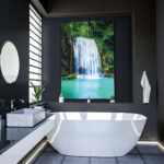 Wandbild Wasserfall , Natur & Landschaft | Bilderwelt Xxl Regarding Wandbilder Für Badezimmer