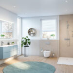 Wandfarben Fürs Badezimmer Und Ihre Wirkung – Gesund Wohnen Regarding Farbe Für Badezimmer