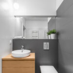 Wandfliesen Im Badezimmer – Halbhoch Oder Raumhoch Bis Zur Decke With Badezimmer Teilgefliest