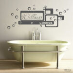 Wandtattoo Wellness Lounge Wandaufkleber Bad Badezimmer With Badezimmer Wandtattoo