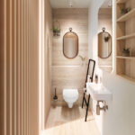Wandverkleidung Aus Holz Im Badezimmer – [Schöner Wohnen] With Badezimmer Verkleiden