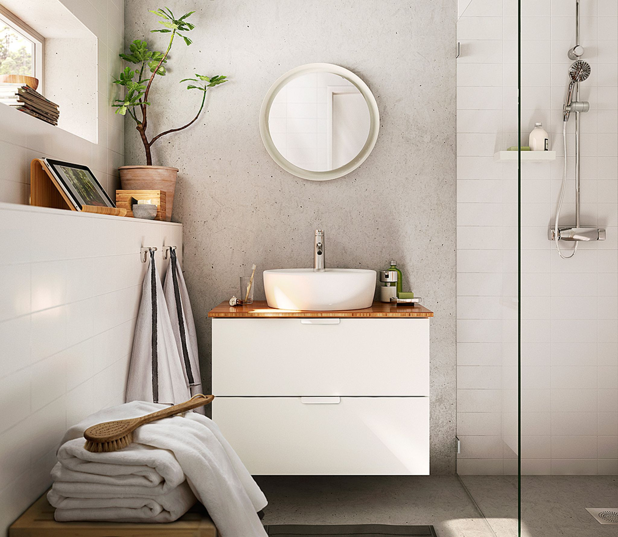Waschbeckenunterschrank &quot;Godmorgon&quot; Von Ikea - [Schöner Wohnen] throughout Badezimmer Deko Ikea