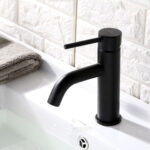 Waschtischarmatur Wasserhahn Lungo Schwarz Matt With Badezimmer Wasserhahn