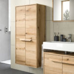 Zanto Midischrank Fürs Badezimmer, Evoka Oak Nachbildung pertaining to Midischrank Badezimmer